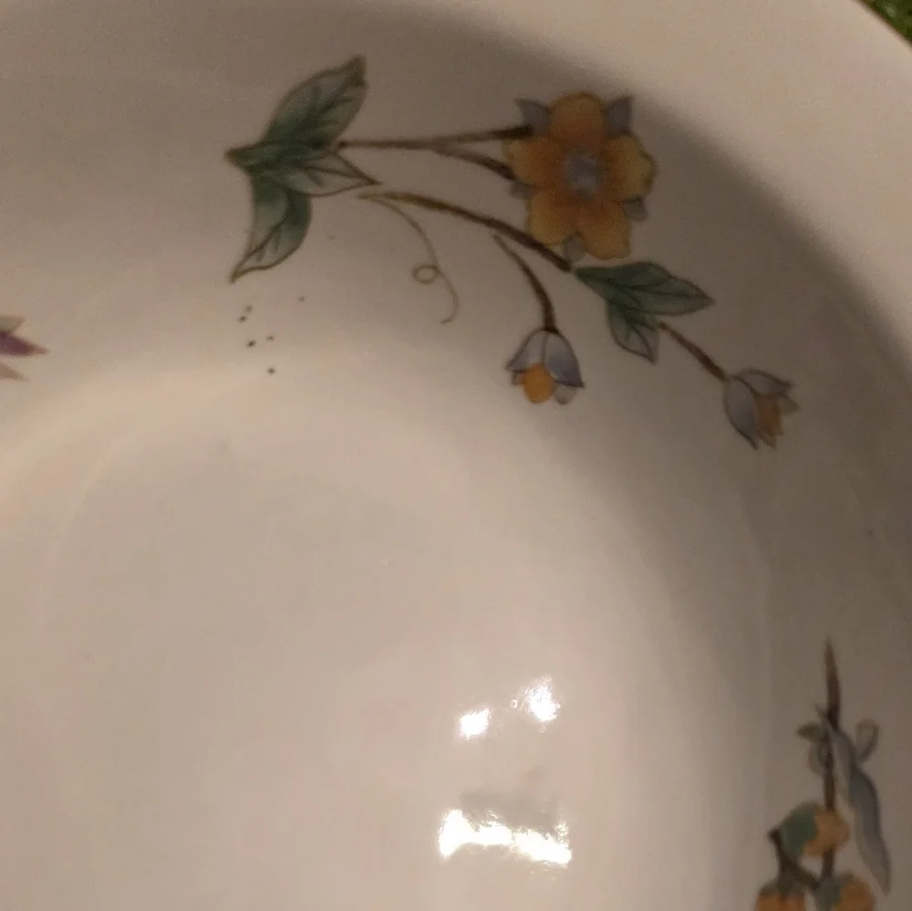 Woodhall Stoneware 10" Oval Serving Bowl- Set Of 2. - Picture 4 of 6